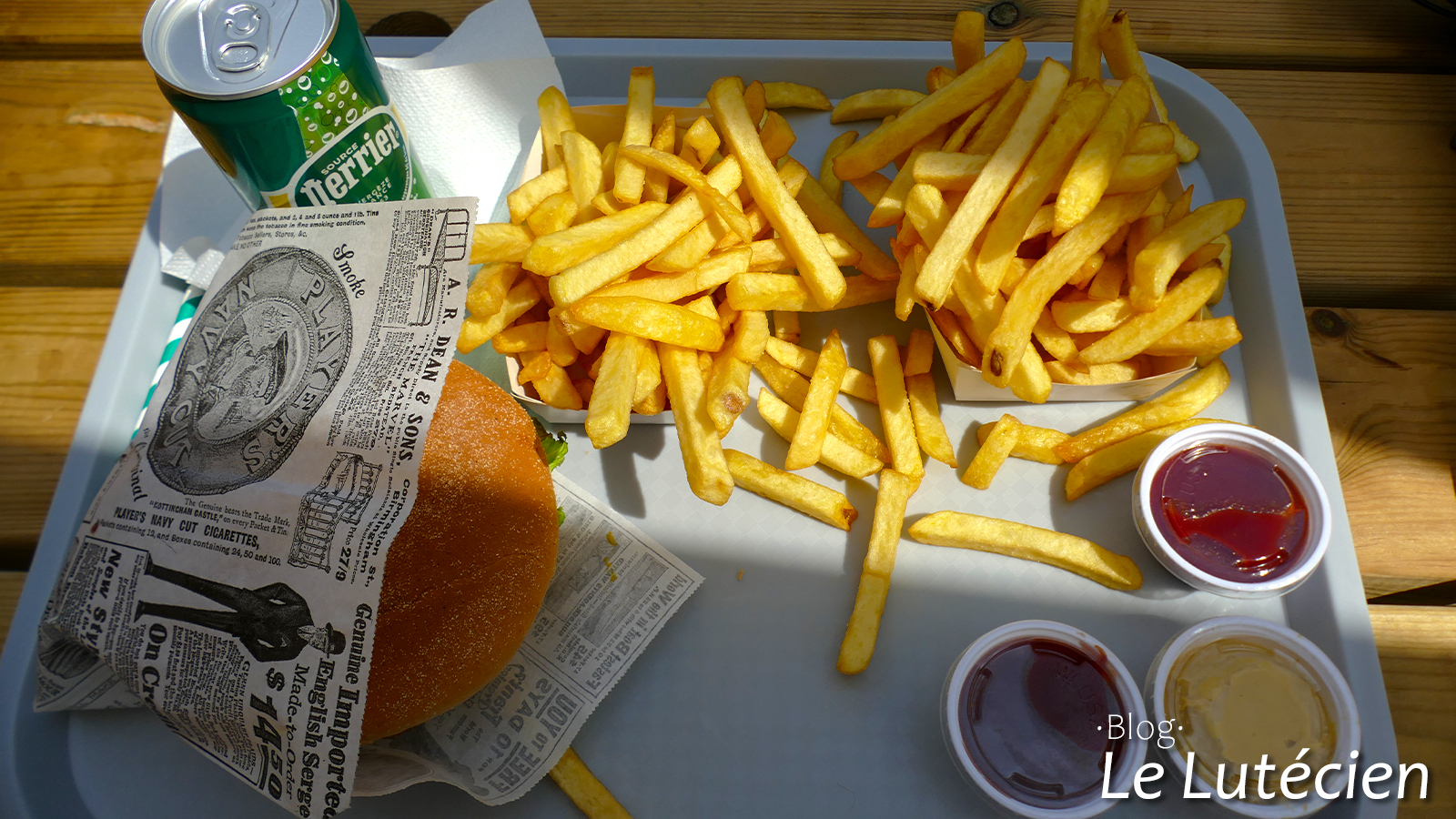 Menu hamburger du restaurant de Denain Evasion