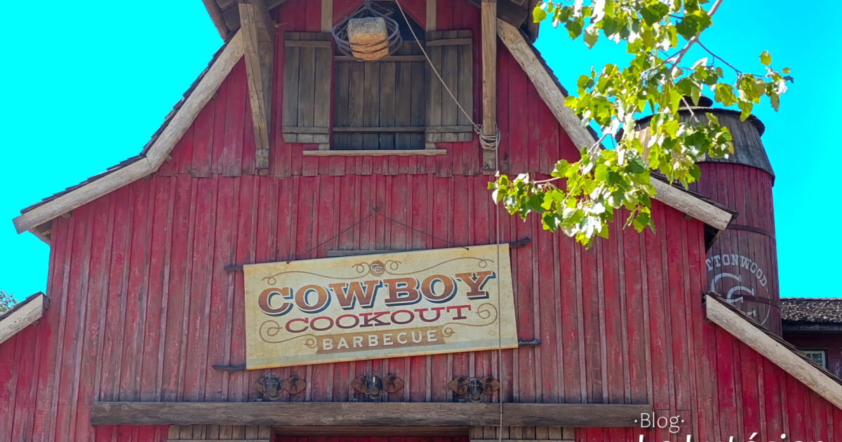 Restaurant cowboy cookout Disneyland Paris éxtérieur