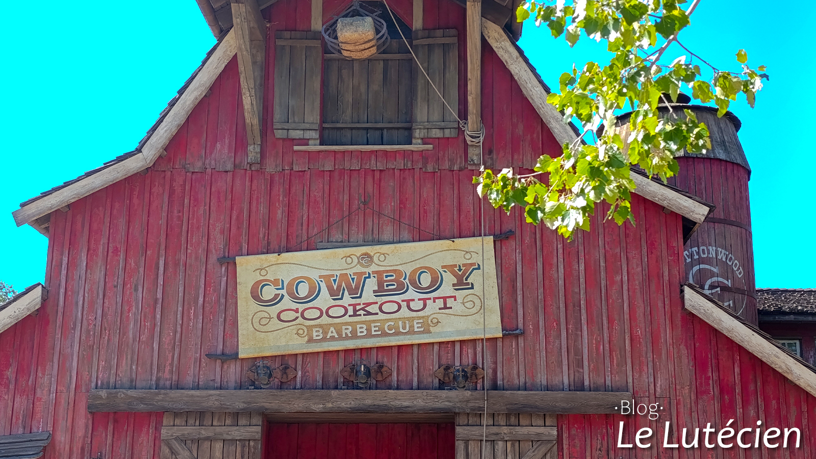 Restaurant cowboy cookout Disneyland Paris éxtérieur