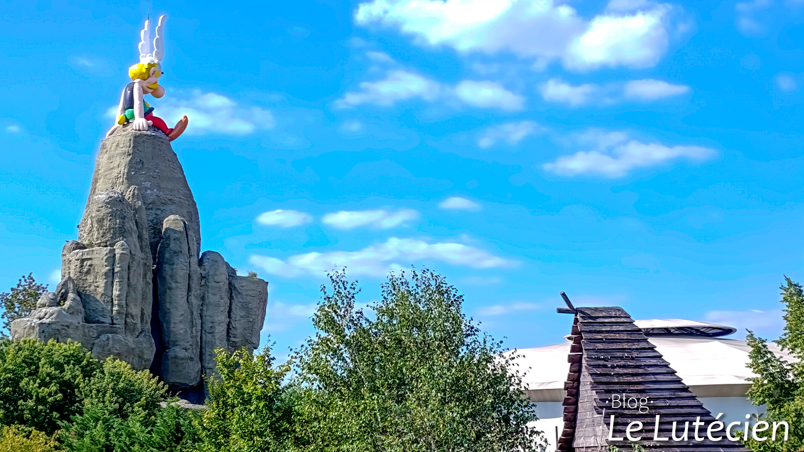 Astérix sur son rocher - Parc Astérix