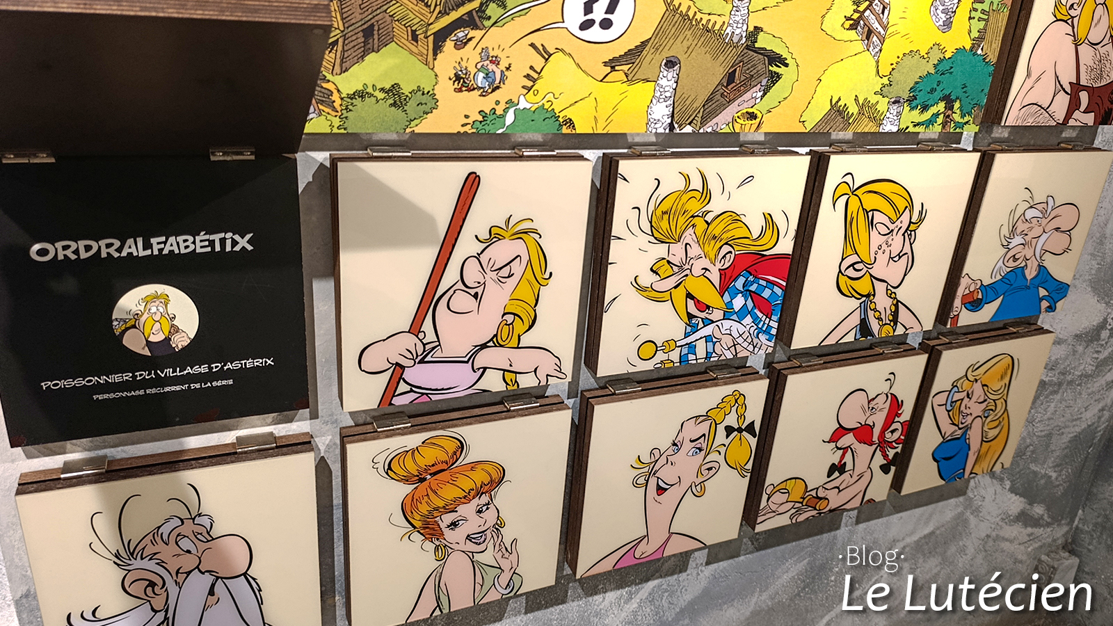 L'Aventure Astérix musée Parc Astérix : Panneaux
